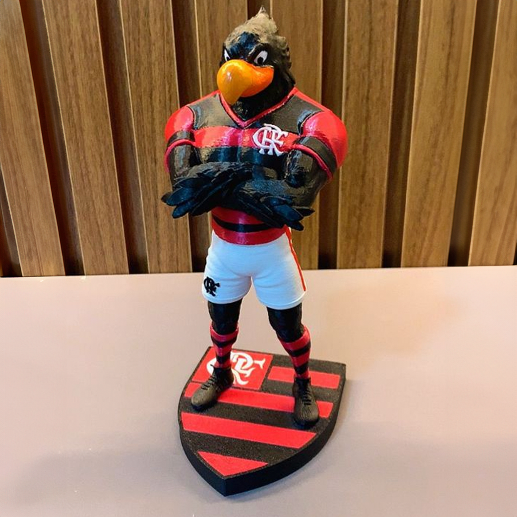 Mascote Flamengo 3D – Edição Premium Colecionável