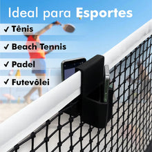 Carregar imagem no visualizador da galeria, Suporte Celular Para Rede (Beach Tennis, Volei, Tênis)
