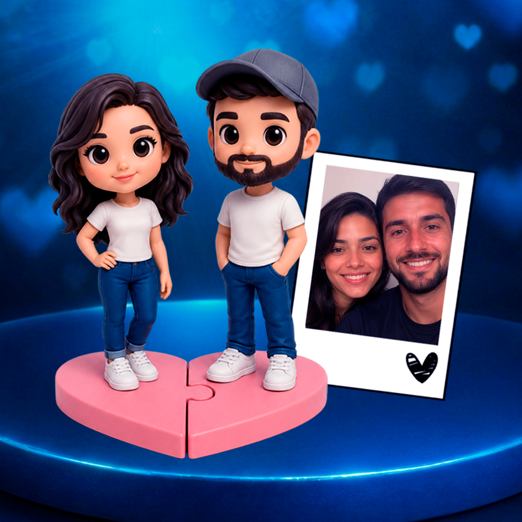 Bonecos de Casal Personalizados | Presente Dia dos Namorados