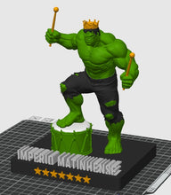 Carregar imagem no visualizador da galeria, Hulk Império Matinhense 20cm, Edição 2026 –  Escultura 3D Exclusiva
